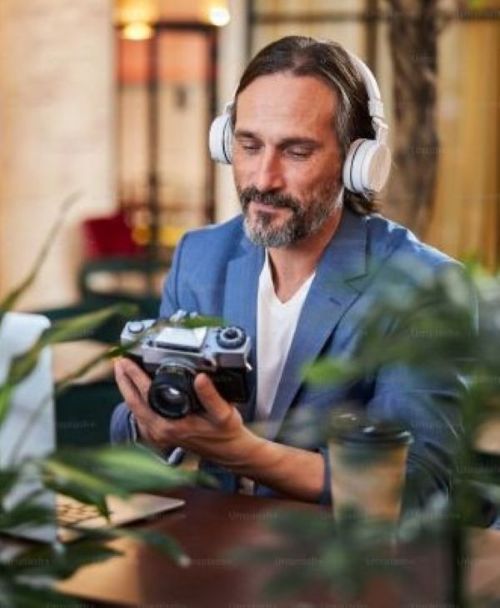 Fotograaf aan het werk